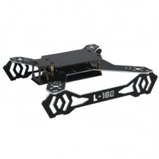 L160-1 160mm 4-Axis Carbon Fiber + PCB Quadcopter Frame with Landing Gear for FPV