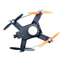 L160-1 Carbon Fiber 4-Axis Quadcopter Frame with Mini CC3D Flight Controller 1306 3100KV Motor for FPV BNF Version