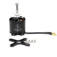 W4850L (4130) 400KV 1300W 54A Brushless Motor for RC Fixed Wing Multicopter 24N22P Threaded Shaft Version