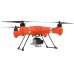 Splash Drone Waterproof Amphibious Quadcopter Frame Kit w/Motor ESC for FPV Base Version