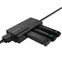 ORICO USB Hub USB3.0 HR02-U3 4 Ports HUB 1 RJ45 Network Port 10 100 1000 Gigabit Ethernet LAN Wired D5211A