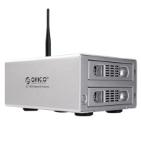 ORICO 3529U3RF Storage Dual Bay Wifi NAS 3.5'' HDD Enclosure Wireless Home Cloud Storage HDD Case RAID