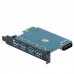 ORICO PVU3-4P High Speed 5Gbps Desktop 4 Port USB3.0 PCI Express Card for Laptop Support Windows Vista