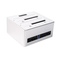 ORICO 6828US3-C Aluminum SATA3.0 HDD Docking Station Duplicator USB 3.0 for 2.5" 3.5" HDD Support 8TB