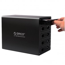 ORICO 3559NAS 5-Bay Wifi ICloud Storage HDD Docking Station Support SATA USB3.0 RJ45 Interface HDD Box