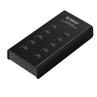 ORICO DUB-10P Portable 10 Ports USB HUB Desktop Charger 2.4Ax10 Outputfor ipad Laptop Tablet PC