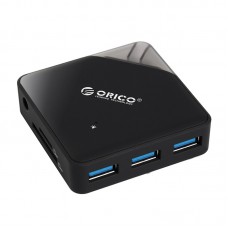 ORICO C3TS Portable Super Speed 5Gbps USB 3.0 3-Port Hub TF SD Card Reader OTG Converter