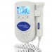 Baby LCD Fetal Doppler Angelsounds Heart Rate Monitor Portable Detector 3MHZ Probe Built-in Speaker