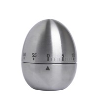Mechanical Dial Cooking Kitchen Timer Intervalometer Alarm 60 Minutes Stainless Steel Kitchen Cooking Tools Egg Timer