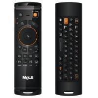 MeLE F10 Deluxe Fly Air Mouse Wireless QWERTY Keyboard Remote Control 2.4GHz Gyro IR for Android TV Box PC
