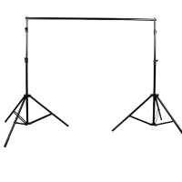 Photo Background 3mx6m Cotton Backdrop Screen+Retractable Stand Tripod for Shooting Photography Studio