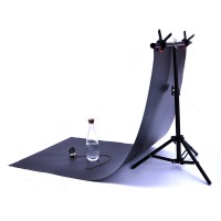 T-Shape Photography Background Tripod Support Stand 44-76x68CM for Photo Studio Backdrop Shooting  