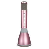 TUXUN K068 Wireless Karaoke Microphone Speaker Bluetooth 3.0 Mobile KTV MIC-Pink