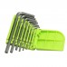 Durable Reinforced Toughen Metric Ball Ended Hex Key Wrench Set Spanner Torque Wrench Kit 7Pcs