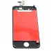 LCD Display Touch Screen Digitizer Assembly with Bezel Frame for Apple iPhone 4 4G Cell Phone Black