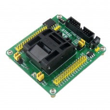 STM32 Programming Adapter Test Socket Conversion Module for LQFP64 Package 0.5mm Pitch