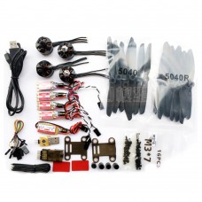 Kingkong Force 200 Propulsion System Combo 12A ESC 2204 Motor 5V3A UBEC 6040 Propeller Adapter for FPV Multicopter