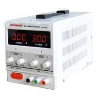 Maisen 30V 10A Switching Regulated Adjustable DC Power Supply Voltage Stabilizer Regulator with Output Cable