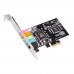PCI Express PCI-E 5.1CH 6 Channels CMI8738 Stereo Audio Sound Card D5257A for Windows7 8