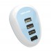 Portable Smart 4 Ports Adapter 5V 2A USB Wall Charger for Travel Phones iPhone iPad