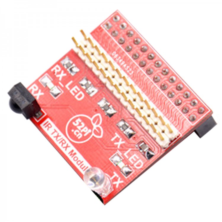 Raspberry Pi IR Infrared Transceiver Module GPIO Expansion Interface
