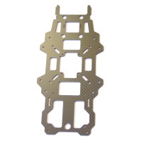 REPTILE-G280 Quadcopter Carbon Fiber Upper Center Board Black for Multicopter