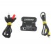 5.8G 600mW TX600 Transmitter+RX Receiver AV Wireless Telemetry System FPV for UAV Multicopter Aerial Photography-Gold