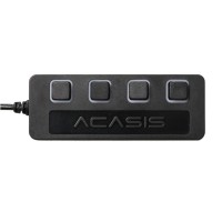 Acasis H012 4 Ports 5Gbps USB3.0 HUB Adapter Splitter for Computer Tablet PC with Switch