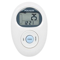 POLYGON 3D Waterproof Pedometer Authentic Sports Health Treadmill Walking Step Calorie Counter