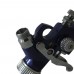 Auto Spray Gun H2000 Traditional Mini HVLP with 0.8mm Nozzle Automotive Shop Paint Gun Tool Navy Blue Air Brush Alloy