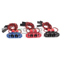 6STARHOBBY Heavy Duty Aluminum Dual Power Switch without Fuel Dot for RC Airplane Upgraded from ST1004