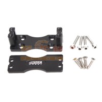 6STARHOBBY CNC Aluminum Alloy Side Servo Mount Servo Holder for RC Model Aircraft-Black