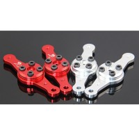 FID Adjustable Servo Arm for Dual Steering Servos System for LOSI 5IVE-T LOSI MINI WRC-Red