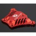 FID Front Upper Chassis Brace Fixed Plate for LOSI 5IVE-T LOSI M Car DIY-Red