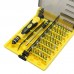 JK6089-A 45 in 1 Magnetic Precision Torx Screwdriver Set Repair Tool Kit for Cell Phones PSP Xbox 360
