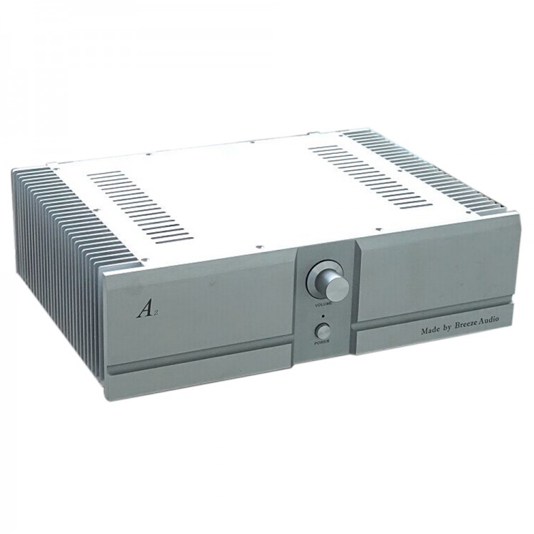 Aluminum Amplifier Chassis S Case Enclosure Bz4312a2 For Diy Aluminum Amplifier Chassis S Case Enclosure Bz4312a2 For Diy Audio Amp Silver
