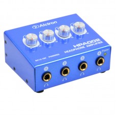 Alctron HPA002 Professional Earphones Amplifier Distributor 4-Channel Headphone AMP for Audio