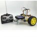 Unassembled 4 Channels Remote Control Robotic Car Kit Racing Model for DIY
