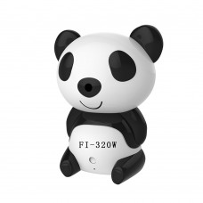 HD 1280x720P Day Night Wi-Fi Baby Moninitor Cute Panda Cloud IP Wireless Security Night Vision Video Monitoring Camera