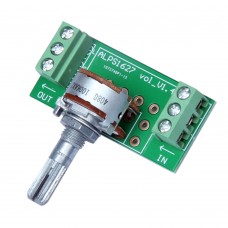 A100K Duplex RK16 Dual-Sensing 6 Pin Volume Potentiometer for ALPS With Gold Plated PCB Board