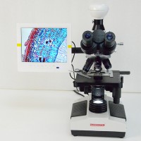 SK2009H Digital Microscope Endoscope Electronic Magnifer with 8Inch LCD Screen AV Camera  