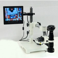 Long Arm Microscope Electron Magnifier Endoscope Continuous Zoom with Monitor