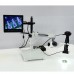 Long Arm Microscope Electron Magnifier Endoscope Continuous Zoom with Monitor