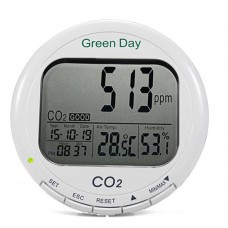 AZ7788 CO2 Monitor 3 in 1 Desktop Carbon Dioxide Datalogger Gas Detector Meter Air Quality Test