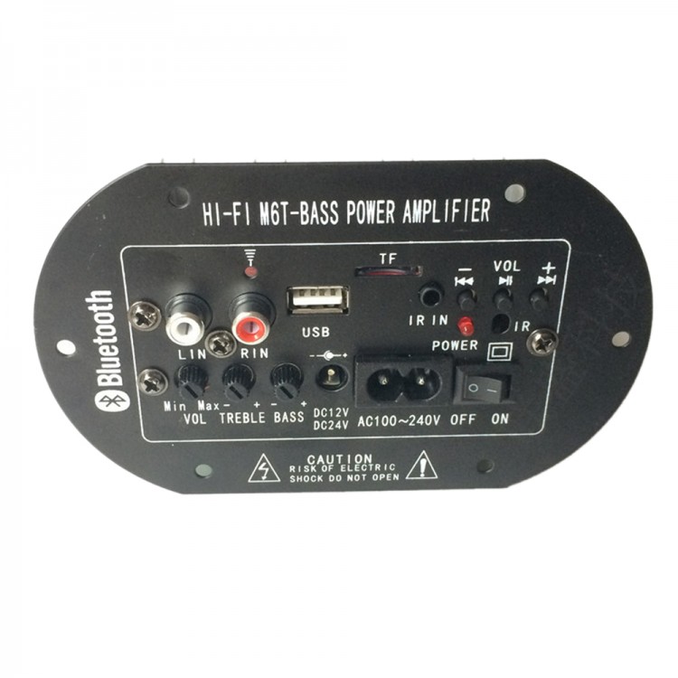 Hi-Fi Bass Power Subwoofer Amp Board Bluetooth Digital Power Amplifier