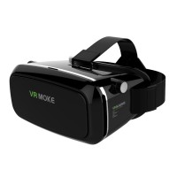 MOKE 360 Virtual Reality 3D VR Glasses Google Cardboard 3D Video Glasses for iPhone Android Phones 3D Movies Games