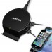 Seenda ICH-S04 25W Round 4 Ports USB Table Charger with Stand for iPhone Android Smart Phones Tablet PC