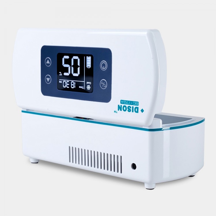 Dison Portable Insulin Cooler Refrigerated Box Drug Reefer 28 Degree LCD Display Medical