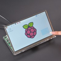 Raspberry Pi 7 Inch LCD Touch Screen HDMI HD 1024 * 600 Display Module Kit without Housing Bracket