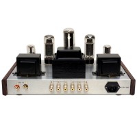 EL34 Pure Manual Bile Rectifier EL34 HIFI 4 Electronic Tubes Amplifier for Audio DIY-White